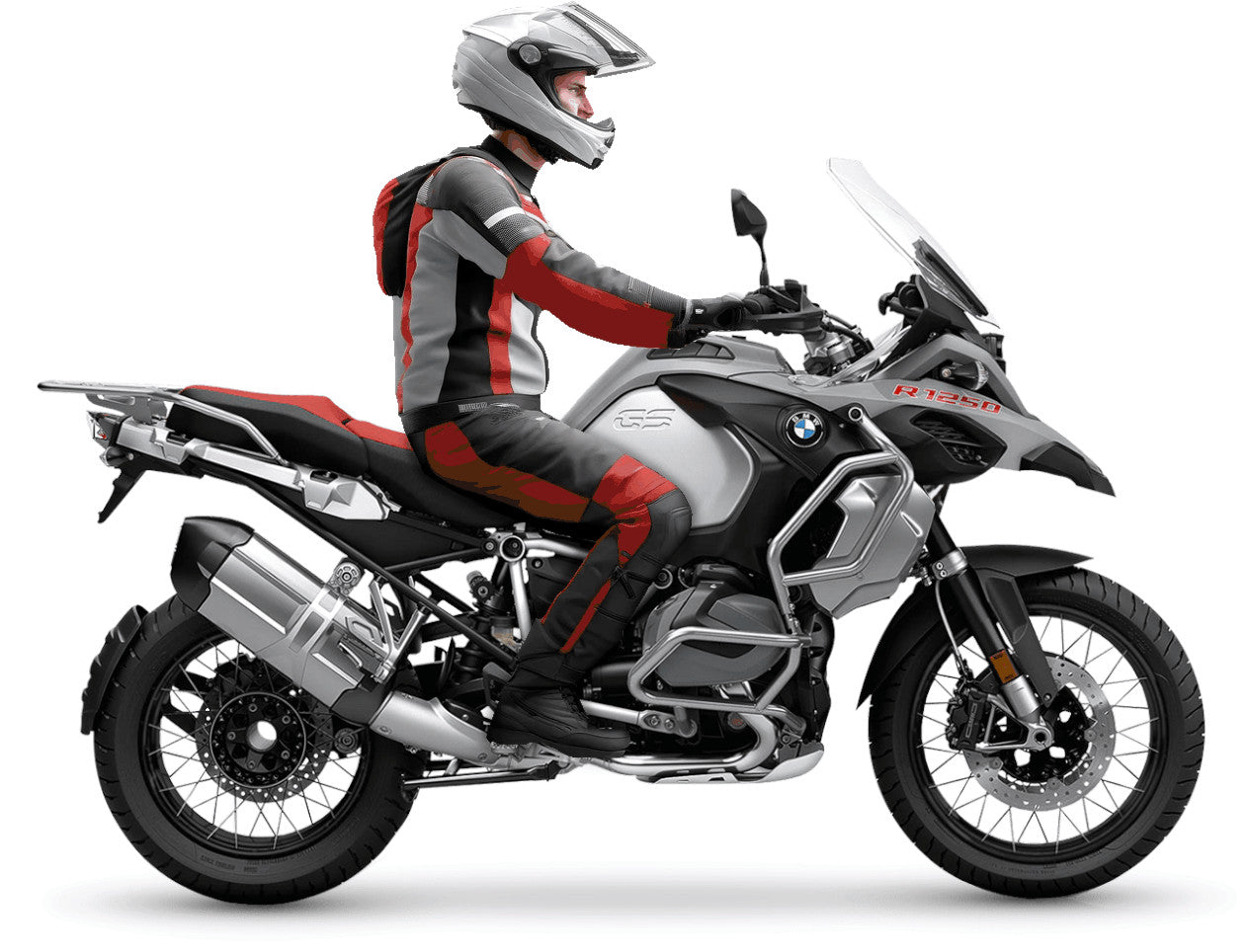 man sitting on motorcycle